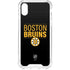 NHL Boston Bruins Lineup iPhone XS Clear Case