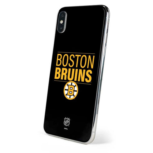NHL Boston Bruins Lineup iPhone XS Max Skin