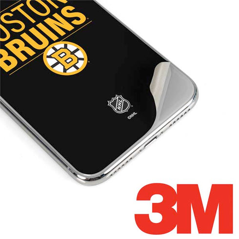 NHL Boston Bruins Lineup iPhone XS Max Skin