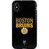 NHL Boston Bruins Lineup iPhone XS Pro Case