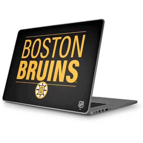 NHL Boston Bruins Lineup Apple MacBook Pro 17-inch Skin