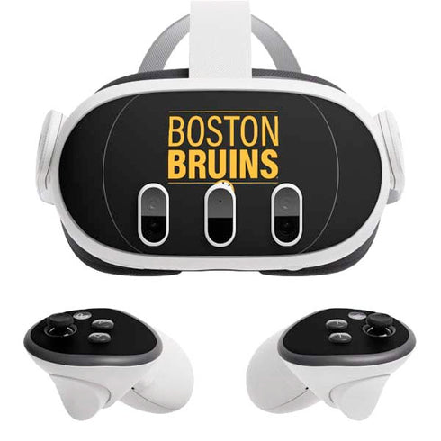 NHL Boston Bruins Lineup Meta Quest 3 Skin