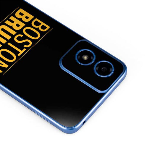 NHL Boston Bruins Lineup Moto G Play 4G (2024) Skin