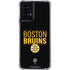 NHL Boston Bruins Lineup Moto G Power 5G (2024) Clear Case