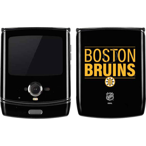 NHL Boston Bruins Lineup Motorola RAZR Skin