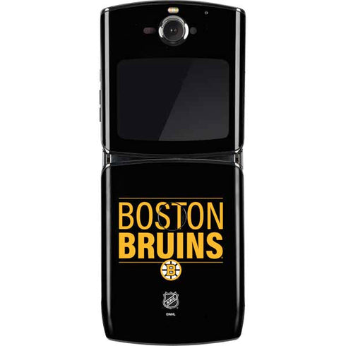 NHL Boston Bruins Lineup Motorola RAZR Skin