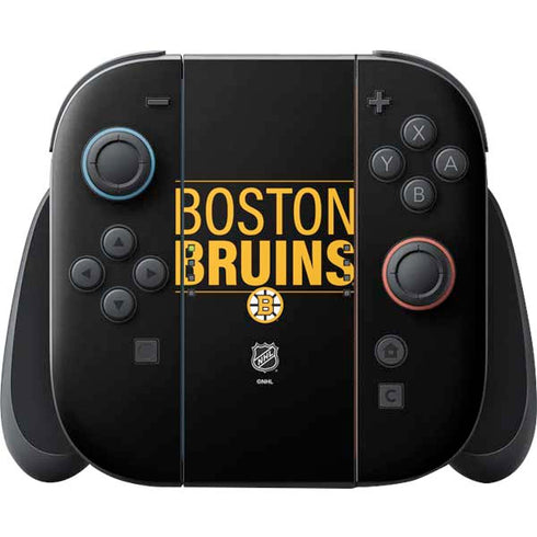 NHL Boston Bruins Lineup Nintendo Switch 2 (2025) Joy-Con Controller Skin