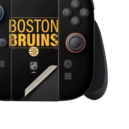 NHL Boston Bruins Lineup Nintendo Switch 2 (2025) Joy-Con Controller Skin
