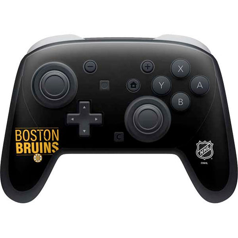 NHL Boston Bruins Lineup Nintendo Switch 2 (2025) Pro Controller Skin
