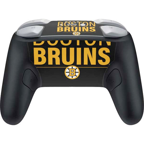 NHL Boston Bruins Lineup Nintendo Switch 2 (2025) Pro Controller Skin
