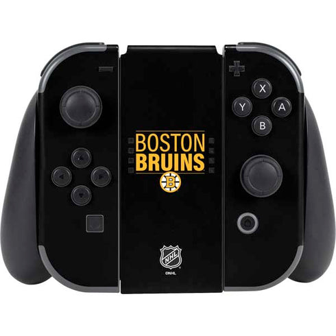 NHL Boston Bruins Lineup Nintendo Switch (2017-2021) Joy-Con Controller Skin