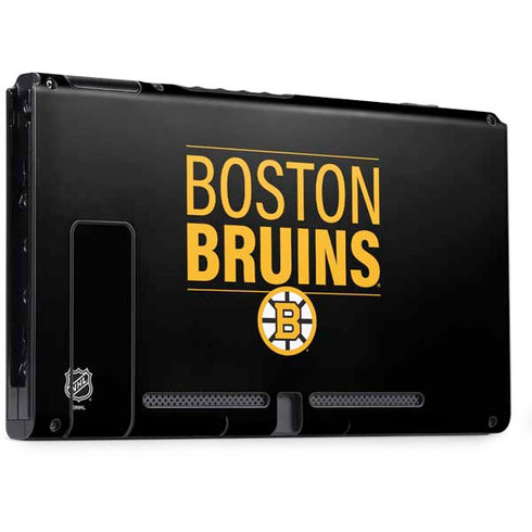 NHL Boston Bruins Lineup Nintendo Switch Bundle Skin