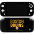 NHL Boston Bruins Lineup Nintendo Switch Lite Skin