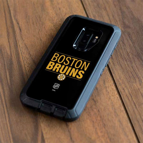 NHL Boston Bruins Lineup Otterbox Defender Galaxy Skin