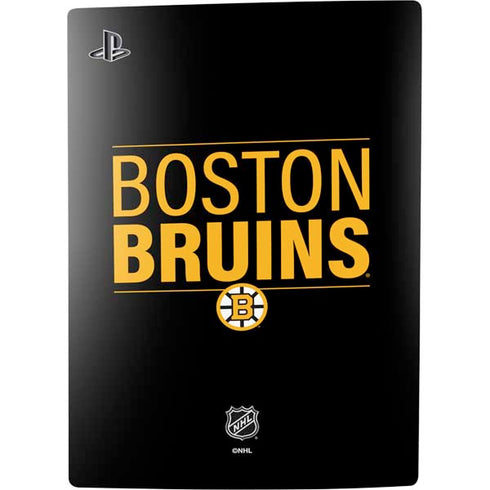 NHL Boston Bruins Lineup PS5 Console Skin