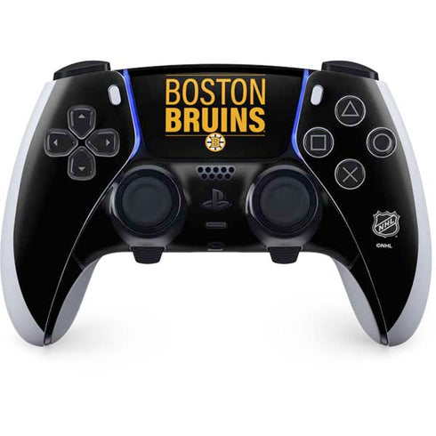 NHL Boston Bruins Lineup PS5 DualSense Edge Pro Controller Skin