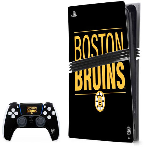 NHL Boston Bruins Lineup PS5 Pro Bundle Skin