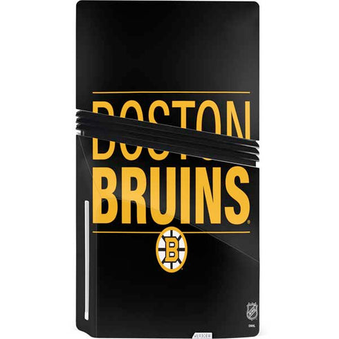 NHL Boston Bruins Lineup PS5 Pro Disk Bundle Skin