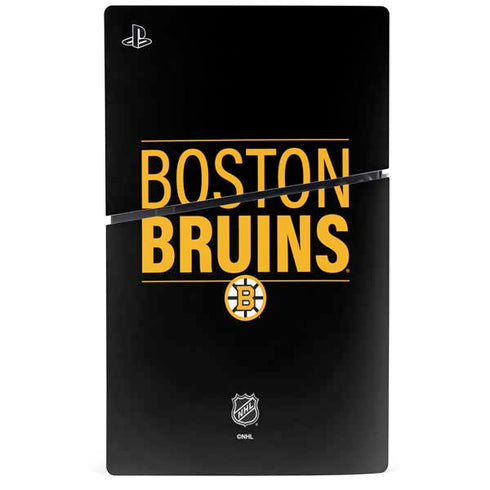 NHL Boston Bruins Lineup PS5 Slim Disk Bundle Skin