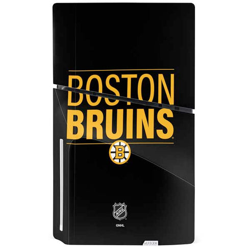 NHL Boston Bruins Lineup PS5 Slim Disk Bundle Skin