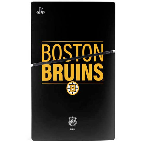 NHL Boston Bruins Lineup PS5 Slim Disk Console Skin