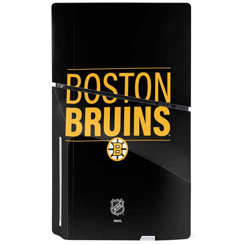 NHL Boston Bruins Lineup PS5 Slim Disk Console Skin
