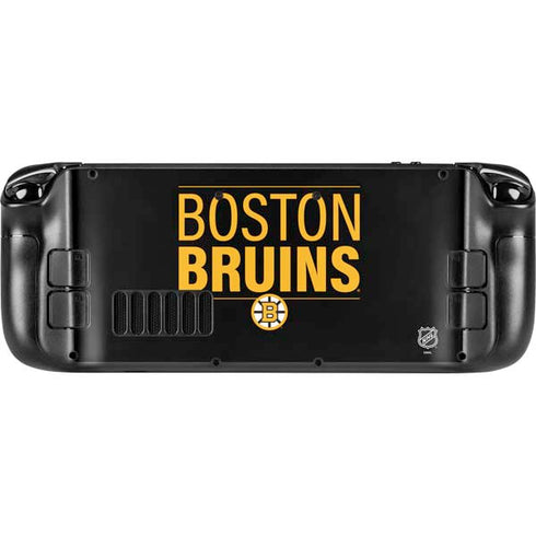 NHL Boston Bruins Lineup Steam Deck Handheld Gaming Computer OLED Skin
