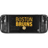NHL Boston Bruins Lineup Steam Deck Handheld Gaming Computer OLED Skin