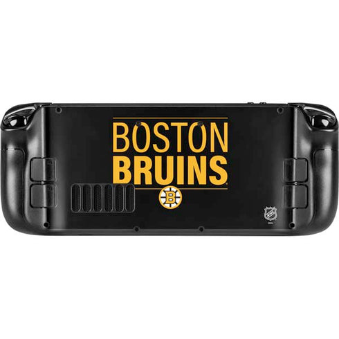 NHL Boston Bruins Lineup Steam Deck Handheld Gaming Computer Skin