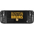 NHL Boston Bruins Lineup Steam Deck Handheld Gaming Computer Skin