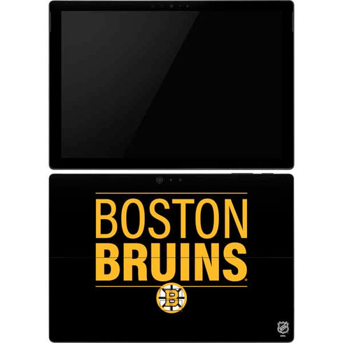 NHL Boston Bruins Lineup Surface Pro 6 Skin