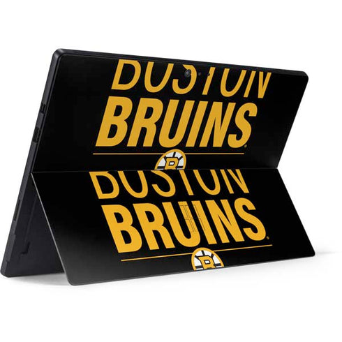 NHL Boston Bruins Lineup Surface Pro 6 Skin