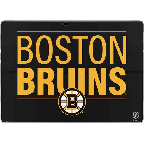 NHL Boston Bruins Lineup Surface Pro 8 Skin