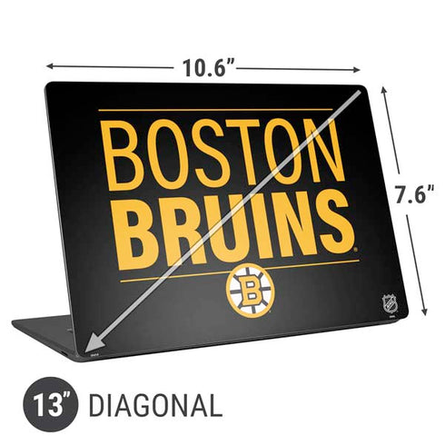 NHL Boston Bruins Lineup Universal Laptop 13in (10.6 x 7.6in) Skin