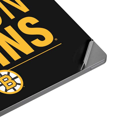 NHL Boston Bruins Lineup Universal Laptop 16in (13 x 9.4in) Skin