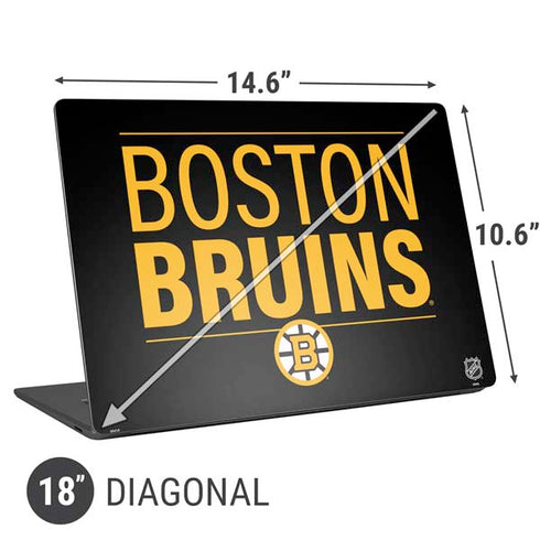NHL Boston Bruins Lineup Universal Laptop 18in (14.6 x 10.6in) Skin
