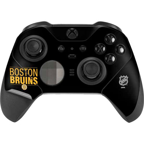 NHL Boston Bruins Lineup Xbox Elite Wireless Controller Series 2 Skin