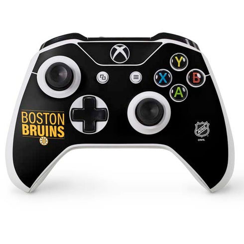 NHL Boston Bruins Lineup Xbox One S Console and Controller Bundle Skin