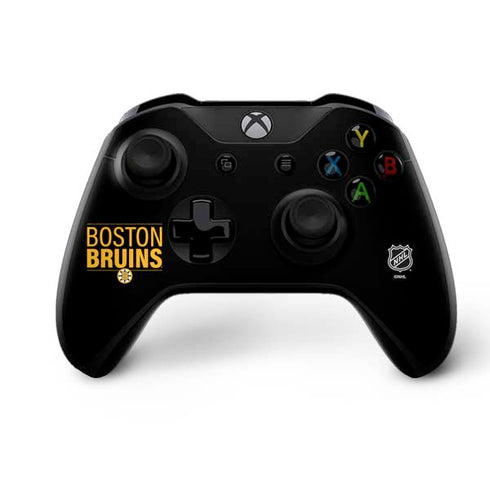 NHL Boston Bruins Lineup Xbox One X Bundle Skin