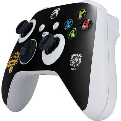 NHL Boston Bruins Lineup Xbox Series S Controller Skin