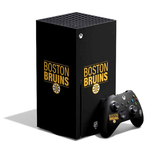 NHL Boston Bruins Lineup Xbox Series X Bundle Skin