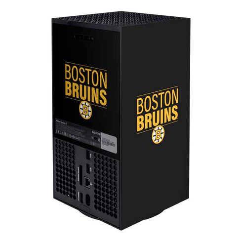 NHL Boston Bruins Lineup Xbox Series X Bundle Skin