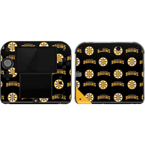 NHL Boston Bruins Pattern Nintendo 2DS Skin