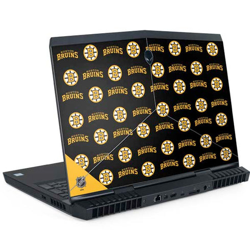NHL Boston Bruins Pattern Dell Alienware Skin