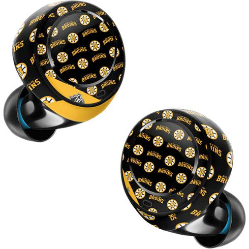 NHL Boston Bruins Pattern Amazon Echo Buds Skin