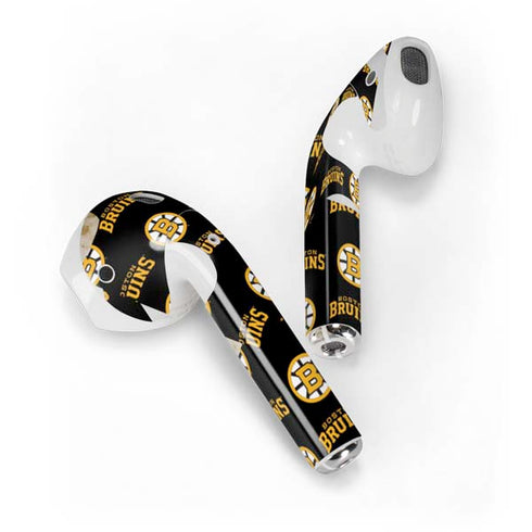 NHL Boston Bruins Pattern Apple AirPods 2 Skin
