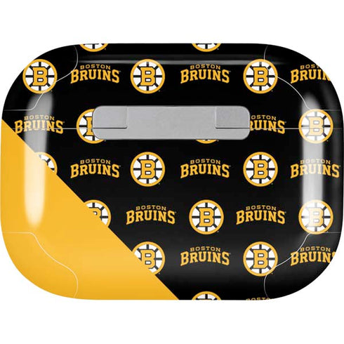 NHL Boston Bruins Pattern Apple AirPods Pro Skin