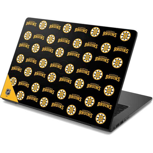 NHL Boston Bruins Pattern Dell Chromebook Skin