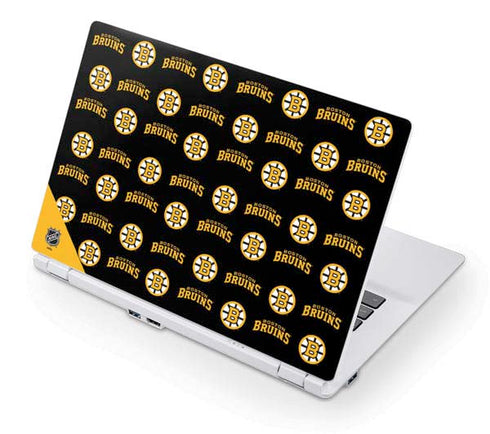 NHL Boston Bruins Pattern Acer Chromebook Skin