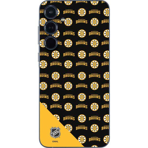NHL Boston Bruins Pattern Galaxy A35 5G Skin